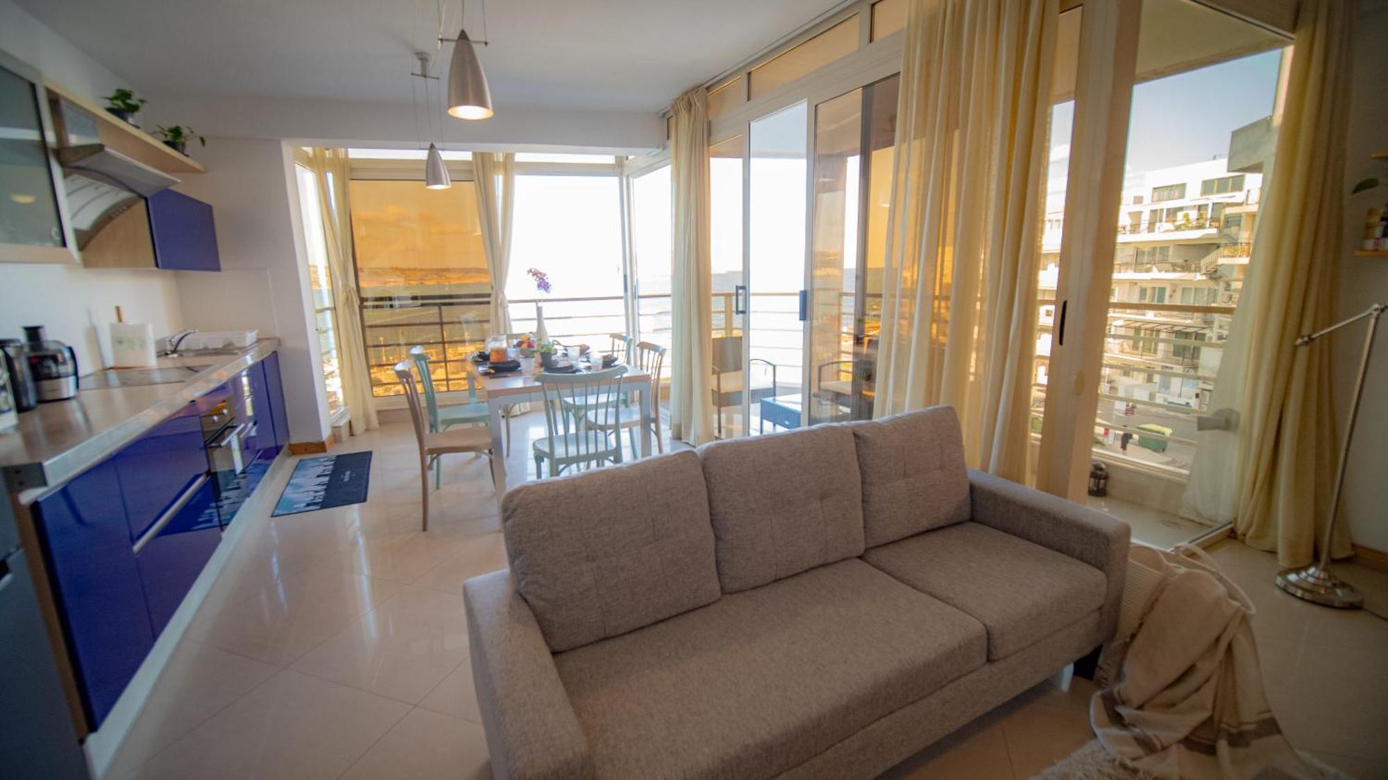 Mellieha Bay 3 Bedroom Apartment "Coastal Comfort" Екстер'єр фото