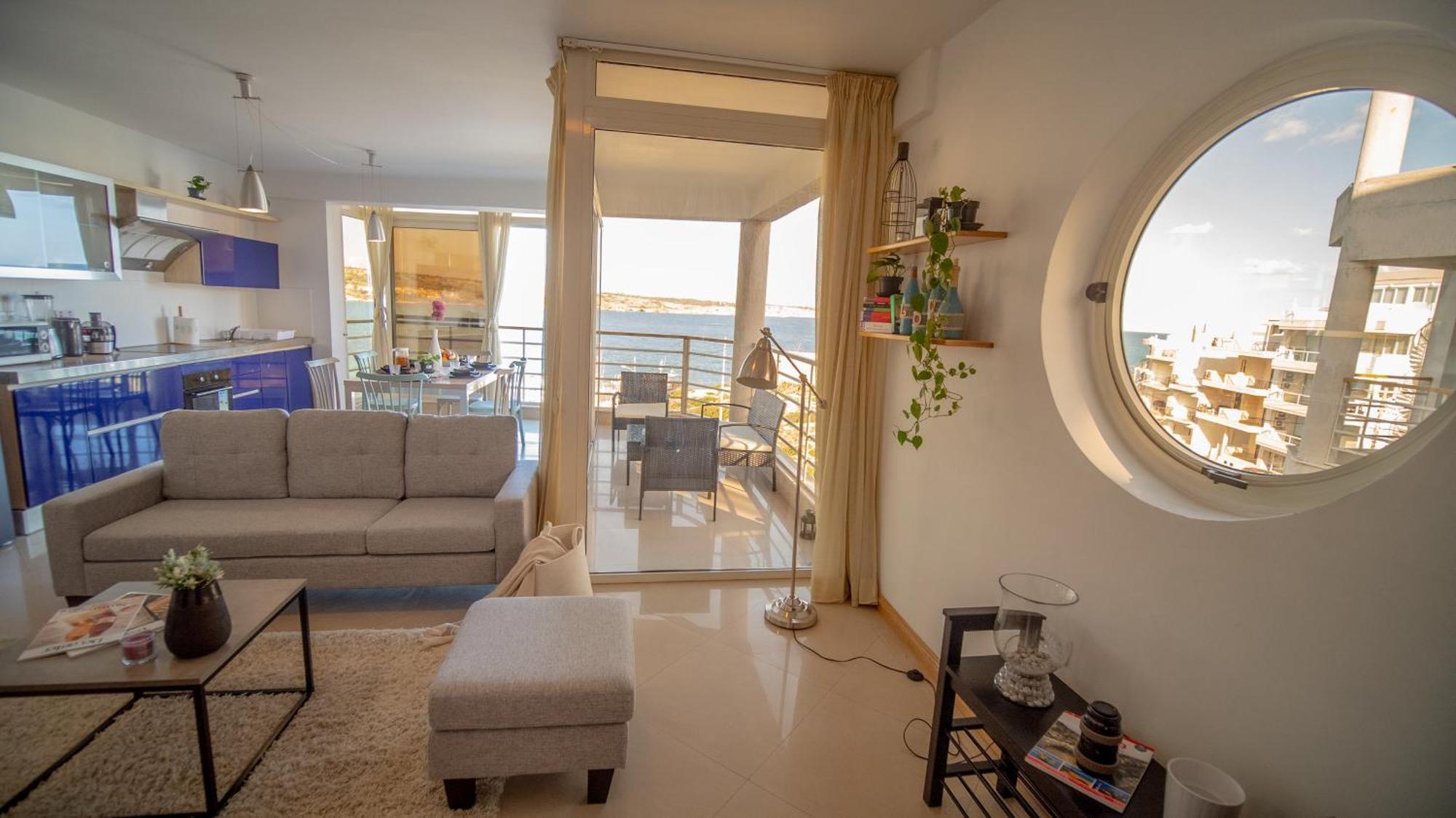 Mellieha Bay 3 Bedroom Apartment "Coastal Comfort" Екстер'єр фото